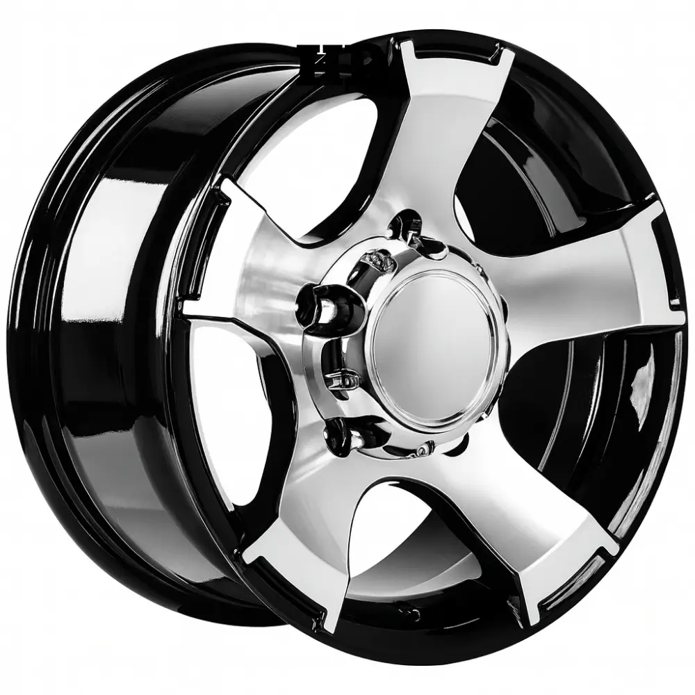 15 İnç 6x139.7 Black Polish Toyota Hilux Mitsubishi L200 Nissan Navara Uyumlu Jant Takımı