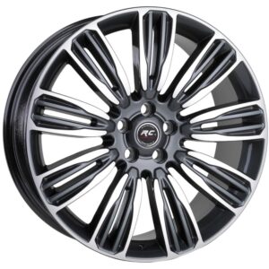 22 İnç 5x108 Gun Metal Polish Ford Focus Volvo S60 Ford Kuga Uyumlu Jant Takımı