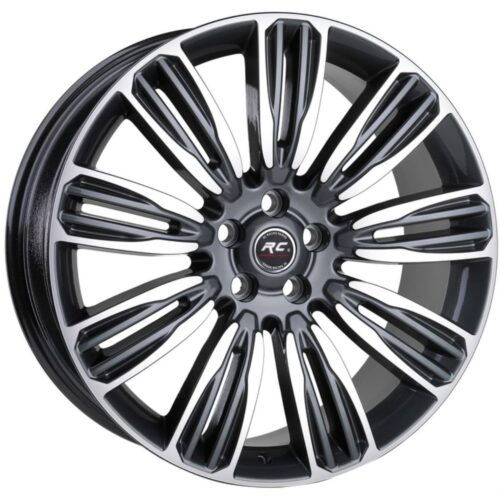 22 İnç 5×108 Gun Metal Polish Ford Focus Volvo S60 Ford Kuga Uyumlu Jant Takımı