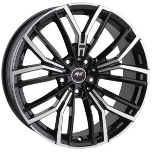 20 İnç 5x112 Black Polish Mercedes C Serisi Uyumlu Ön Arka Jant Takımı