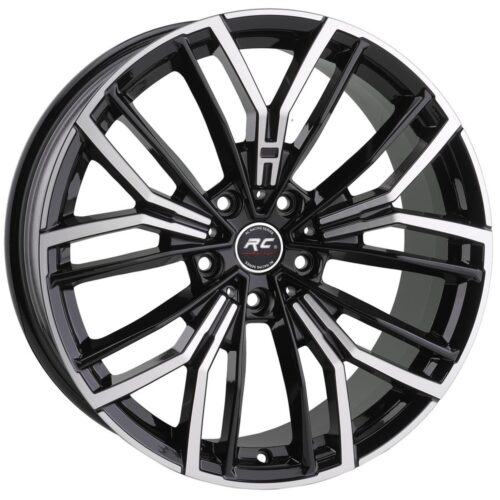 20 İnç 5×112 Black Polish Mercedes C Serisi Audi A4 Audi A6 Uyumlu Ön Arka Jant Takımı
