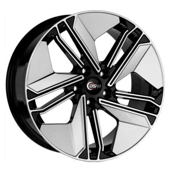 18 İnç 5x112 Black Polish DSW 1207 Audi A4 Audi A5 Audi A6 Uyumlu Jant Takımı