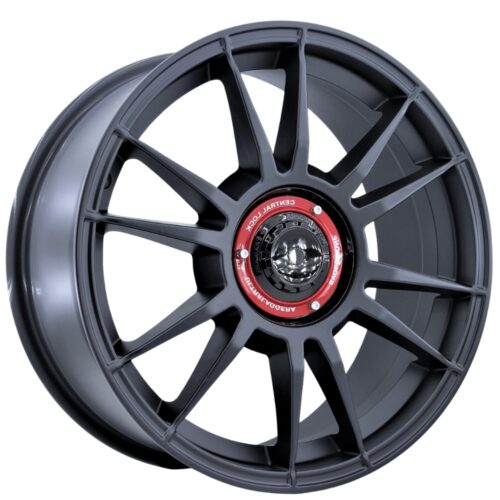 17 İnç 5×100 Mat Siyah Volkswagen Golf Seat Leon Skoda Octavia Uyumlu Jant Takımı