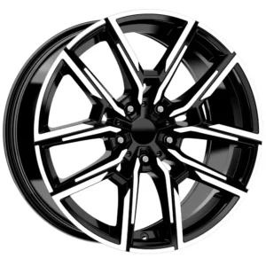 18 İnç 5x112 Black Polish Mercedes C Serisi Uyumlu Ön Arka Jant Takımı
