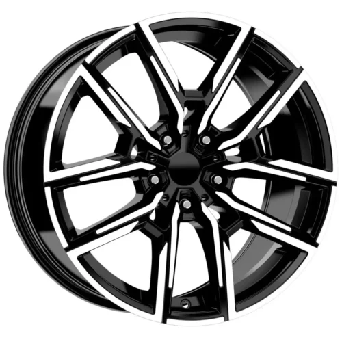 18 İnç 5×112 Black Polish Mercedes C Serisi Uyumlu Ön Arka Jant Takımı