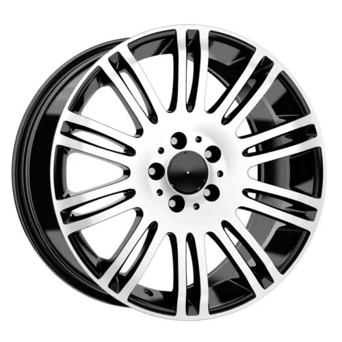 18 İnç 5×112 Black Polish Mercedes C Serisi Uyumlu Ön Arka Jant Takımı