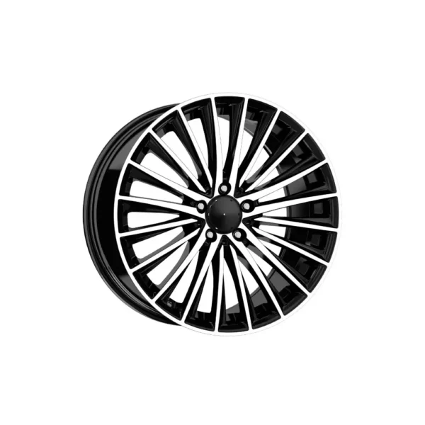 18 İnç 5x112 Black Polish Mercedes C Serisi Uyumlu Ön Arka Jant Takımı