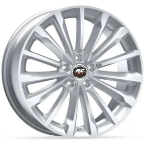 18 İnç 5x112 Silver Polish Volkswagen Golf Seat Leon Skoda Octavia Uyumlu Jant Takımı