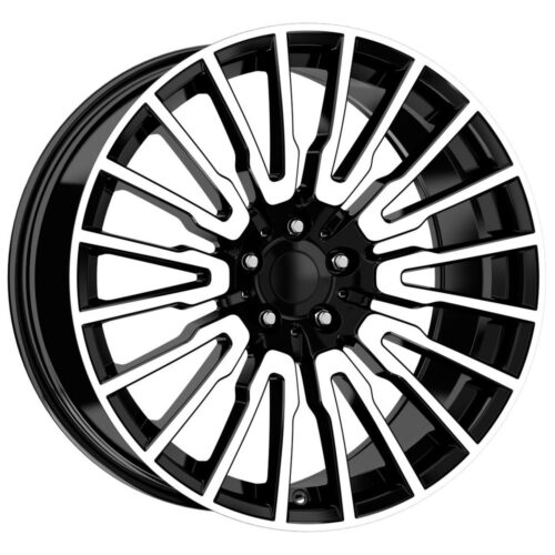20 İnç 5×112 Black Polish Mercedes C Serisi Audi A4 Audi A6 Uyumlu Ön Arka Jant Takımı