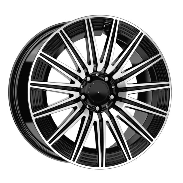 18 İnç 5x112 Black Polish Mercedes C Serisi Uyumlu Ön Arka Jant Takımı