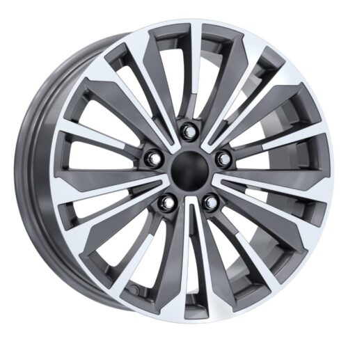 17 İnç 5×114.3 Gun Metal Diamond Toyota Corolla Toyota C-HR Toyota RAV4 Uyumlu Jant Takımı