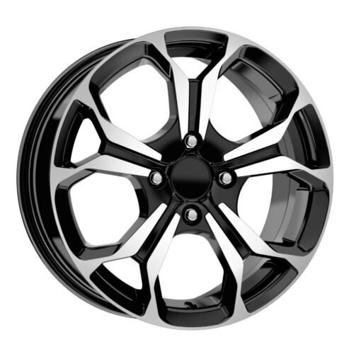 16 İnç 5×108 Black Polish Ford Focus Volvo S60 Ford Kuga Uyumlu Jant Takımı