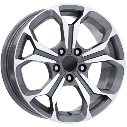 16 İnç 5×108 Gun Metal Diamond Ford Focus Volvo S60 Ford Kuga Uyumlu Jant Takımı