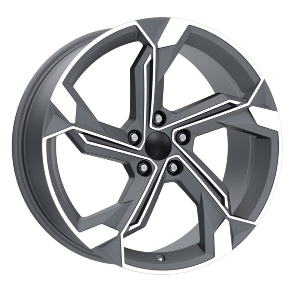 20 İnç 5x112 Gun Metal Diamond Audi A4 Audi A5 Audi A6 Uyumlu Jant Takımı