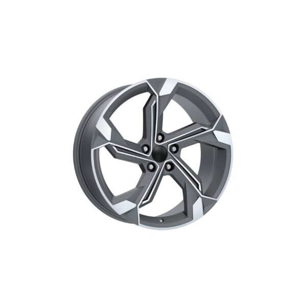 19 İnç 5x112 Gun Metal Diamond Audi A4 Audi A5 Audi A6 Uyumlu Jant Takımı