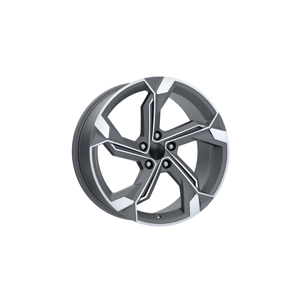 19 İnç 5x112 Gun Metal Diamond Audi A4 Audi A5 Audi A6 Uyumlu Jant Takımı