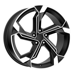 19 İnç 5x112 Black Polish Audi A4 Audi A5 Audi A6 Uyumlu Jant Takımı