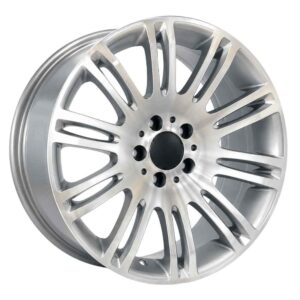 18 İnç 5x112 Silver Mercedes C Serisi Mercedes E Serisi Mercedes S Serisi Uyumlu Ön Arka Jant Takımı
