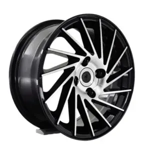 14 İnç 4x100 Black Polish Hyundai i20 Kia Rio Renault Clio Uyumlu Jant Takımı