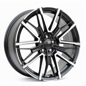 20 İnç 5x112 Black Polish Uyumlu Ön Arka Jant Takımı