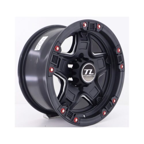 17 İnç 6×114.3 Mat Black Milling Nissan Navara Mercedes X-Class Renault Alaskan Uyumlu Jant Takımı