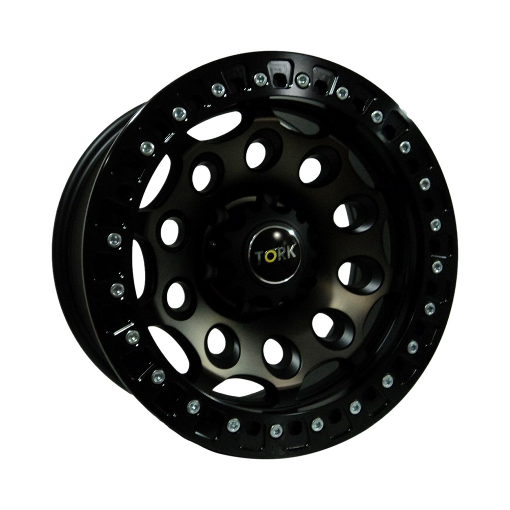 17 İnç 6x114.3 Mat Black Gold Beadlock Nissan Navara Mercedes X-Class Renault Alaskan Uyumlu Jant Takımı