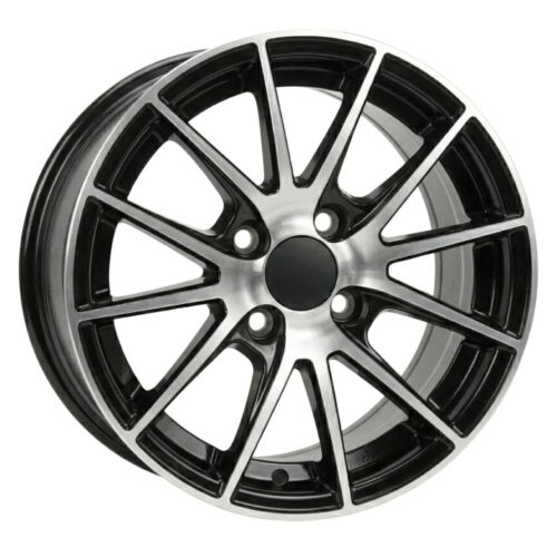 14 İnç 4×108 Black Lip Polish Ford Focus Peugeot 308 Citroen C4 Uyumlu Jant Takımı