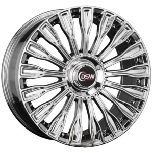 19 İnç 5x112 Chrome Mercedes C Serisi Uyumlu Ön Arka Jant Takımı