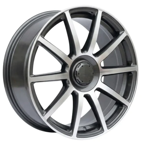 19 İnç 5×112 Gun Metal Polish Mercedes C Serisi Uyumlu Ön Arka Jant Takımı