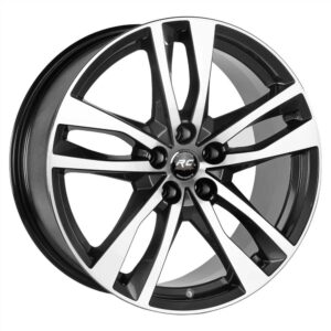 18 İnç 5x112 Gun Metal Polish Audi A4 Audi A5 Audi A6 Uyumlu Jant Takımı