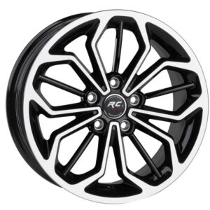 16 İnç 5x108 Black Polish Ford Focus Volvo S60 Ford Kuga Uyumlu Jant Takımı