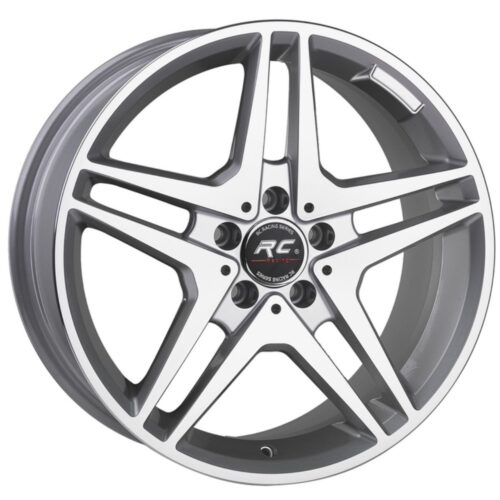 18 İnç 5×112 Silver Polish Mercedes C Serisi Mercedes E Serisi Mercedes S Serisi Uyumlu Ön Arka Jant Takımı