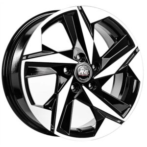 16 İnç 4x100 Black Polish Hyundai i20 Kia Rio Renault Clio Uyumlu Jant Takımı