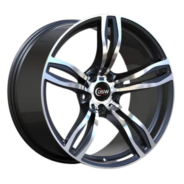 20 İnç 5x120 Black Polish BMW 3 Serisi BMW 4 Serisi BMW 5 Serisi Uyumlu Ön Arka Jant Takımı