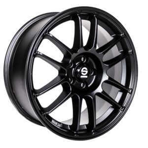 18 İnç 5x100 Black Sparco Tarmac Volkswagen Golf Seat Leon Skoda Octavia Uyumlu Jant Takımı