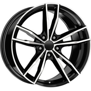 19 İnç 5x112 Black Polish Mercedes C Serisi Mercedes E Serisi Mercedes S Serisi Uyumlu Ön Arka Jant Takımı