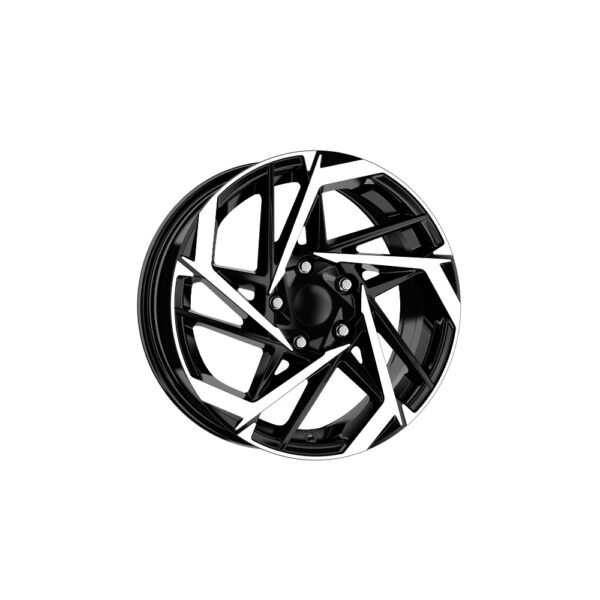 16 İnç 5x114.3 Black Polish Renault Megane Dacia Duster Honda Civic Uyumlu Jant Takımı