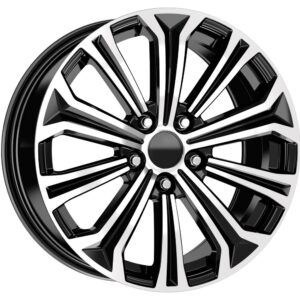 16 İnç 5x108 Black Polish Peugeot 508 Citroen C5 Ford Focus Uyumlu Jant Takımı