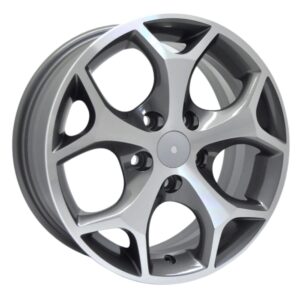 15 İnç 4x108 Gun Metal Diamond Ford Focus Peugeot 308 Citroen C4 Uyumlu Jant Takımı