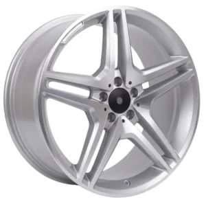 20 İnç 5x112 Silver Polish Mercedes C Serisi Uyumlu Ön Arka Jant Takımı
