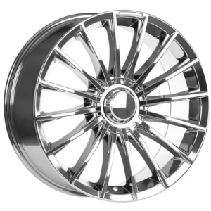 20 İnç 5x112 Chrome Mercedes C Serisi Uyumlu Ön Arka Jant Takımı
