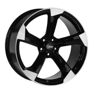 20 İnç 5x112 Black Polish Audi A4 Audi A5 Audi A6 Uyumlu Jant Takımı