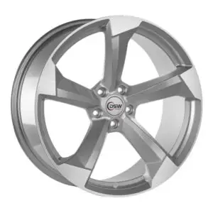 20 İnç 5x112 Silver Polish Audi A4 Audi A5 Audi A6 Uyumlu Jant Takımı