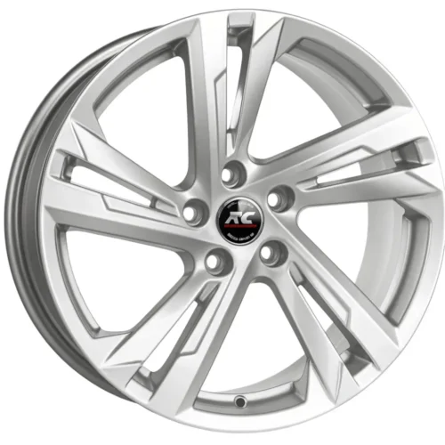 17 İnç 5×100 Silver Volkswagen Golf Seat Leon Skoda Octavia Uyumlu Jant Takımı