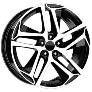 16 İnç 4x108 Black Polish Ford Focus Peugeot 308 Citroen C4 Uyumlu Jant Takımı