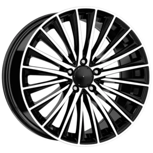 17 İnç 5x112 Black Polish Mercedes C Serisi Mercedes E Serisi Mercedes S Serisi Uyumlu Jant Takımı