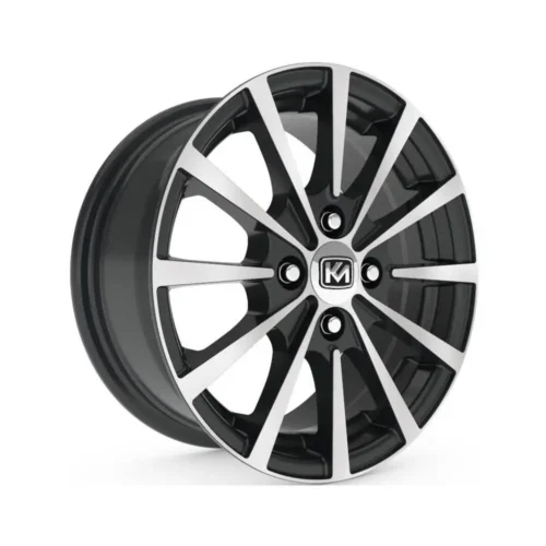 14 İnç 4×100 Black Polish Hyundai i20 Kia Rio Renault Clio Uyumlu Jant Takımı