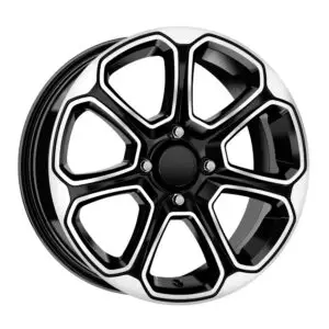16 İnç 4x108 Black Polish Ford Focus Peugeot 308 Citroen C4 Uyumlu Jant Takımı
