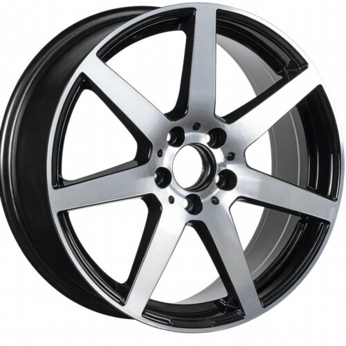18 İnç 5×112 Black Polish Diamond Mercedes C Serisi Mercedes E Serisi Mercedes S Serisi Uyumlu Jant Takımı
