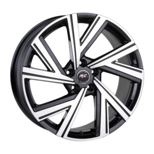 17 İnç 5x112 Black Polish Volkswagen Golf Seat Leon Skoda Octavia Uyumlu Jant Takımı
